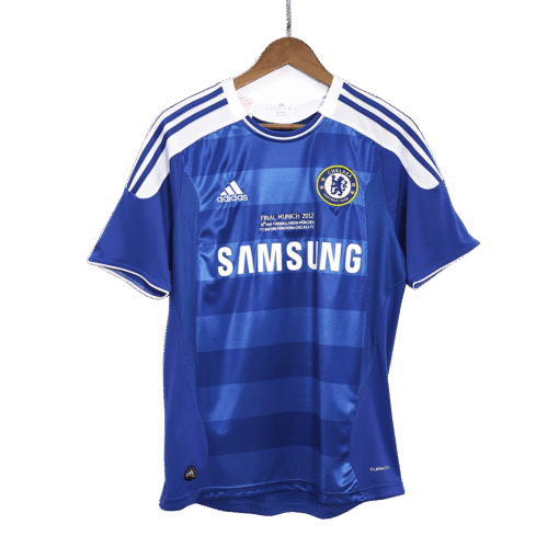 Chelsea 2011/12 Home Retro Soccer Jersey - UCL