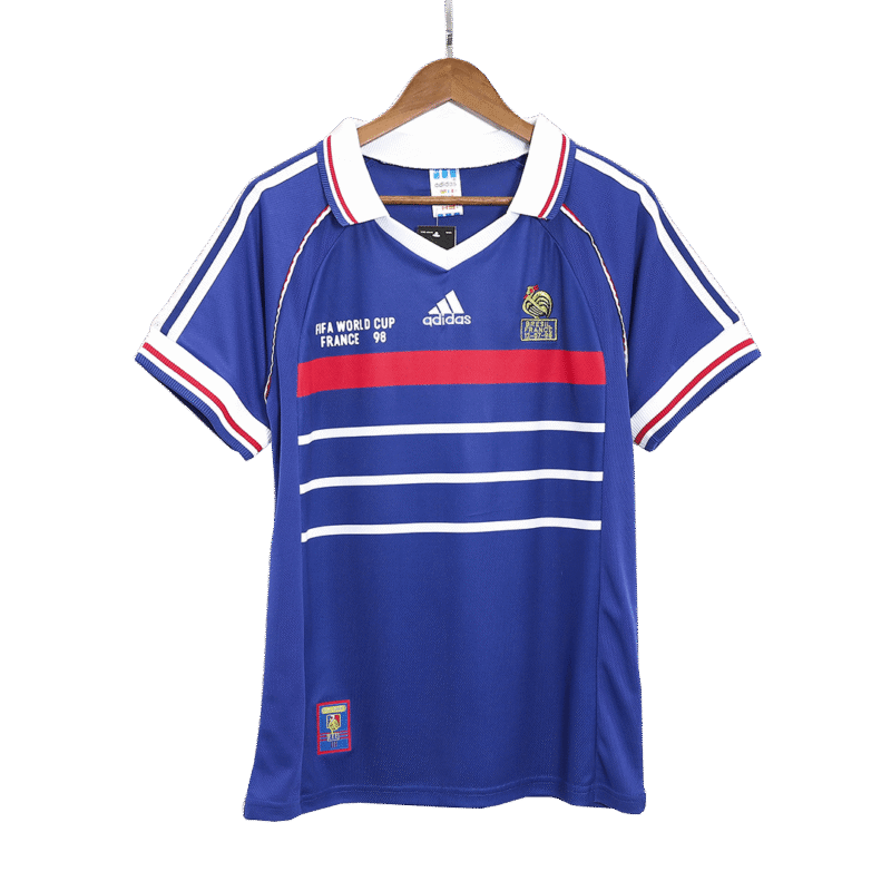 c2b55e1c4885ceea686d3f1c2c995b68.png France 1998 World Cup Home Retro Football Jersey