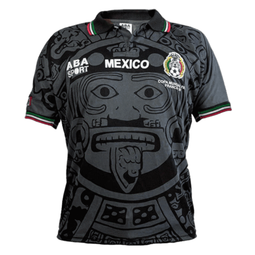 cfde1c0aeee620ea068569800bf5859b.png Mexico 1998 Special Retro Football Jersey