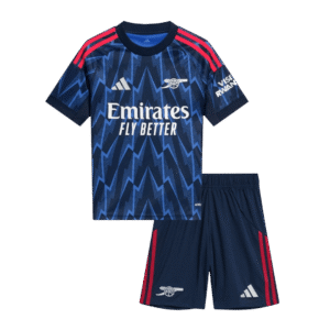 d2dbfb08895b9f2f294121e8627e4bb0.png Arsenal Kid's Away Kit - Jersey+Shorts 2025/26