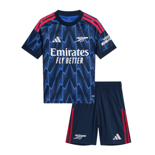 d2dbfb08895b9f2f294121e8627e4bb0.png Arsenal Kid's Away Kit - Jersey+Shorts 2025/26