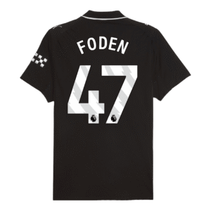 FODEN #47 Manchester City Away Player Version Soccer Jersey 2025/26