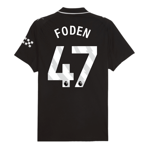 FODEN #47 Manchester City Away Player Version Soccer Jersey 2025/26