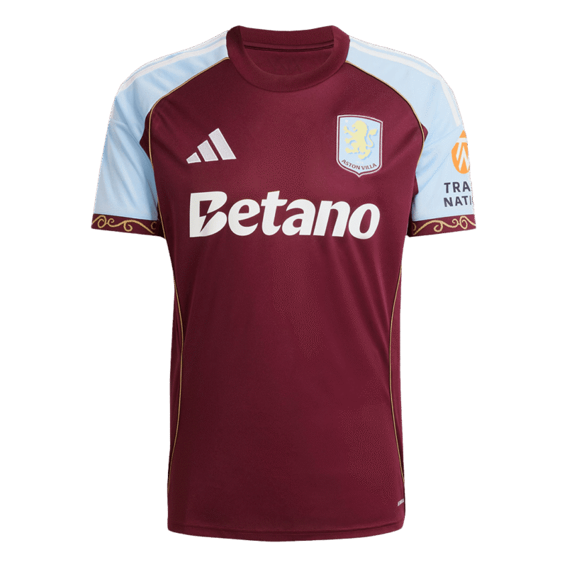 Aston Villa Home Soccer Jersey 2025/26