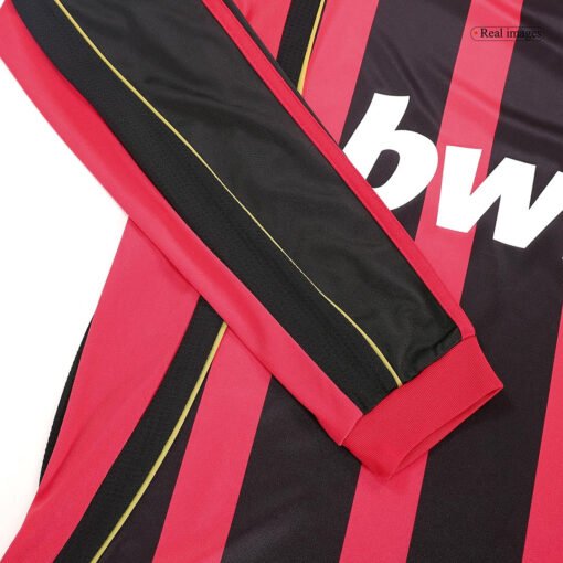 AC Milan 2006/07 Home Retro Long Sleeve Soccer Jersey