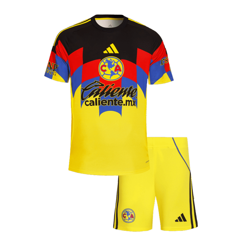 dfb1c3b049d5b21b494a90729c74e6fe.png Kid's Club America Home Kit - Jersey+Shorts 2025-26