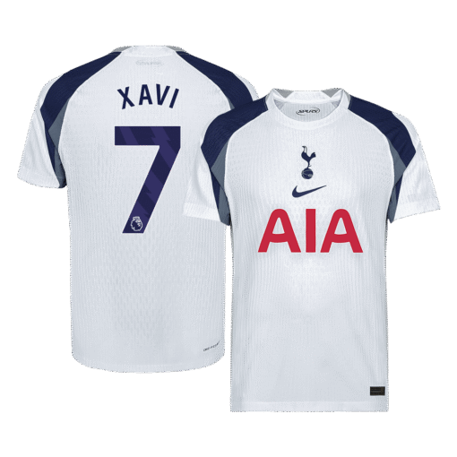 f3a8d4ca6def24e27f353518361139b6.png XAVI #7 Tottenham Hotspur Home Player Version Soccer Jersey 2025/26
