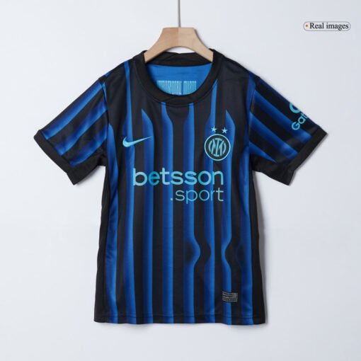 Inter Milan Kid's Home Kit - Jersey+Shorts 2025-26