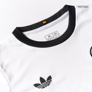 f9a652335b0db18785b9df37aeba65cf.jpg Germany 125th Anniversary Kid's Soccer Jersey Kit (Jersey+Shorts) 2025 White