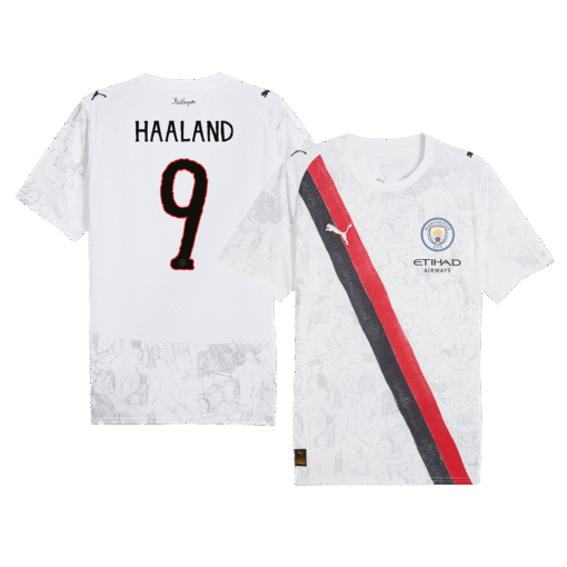 fcb1e8a186102c9e31c36c13ab9b53a9.png HAALAND #9 Manchester City KidSuper Soccer Jersey 2025/26 White - Club World Cup