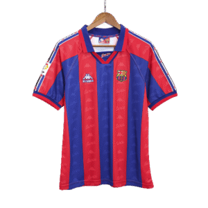 Guardiola #4 Barcelona 1996/97 Retro Home Soccer Jersey