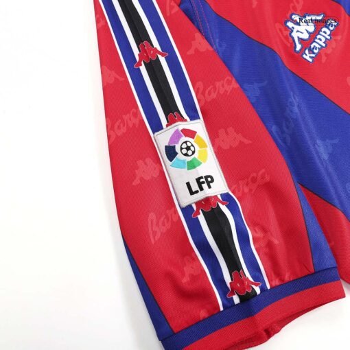 Guardiola #4 Barcelona 1996/97 Retro Home Soccer Jersey