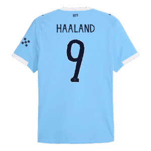 fffd8dbbc7e3b2960edd89fd4a66ecf5.png HAALAND #9 Manchester City Home Player Version Soccer Jersey 2025/26 Blue - Club World Cup
