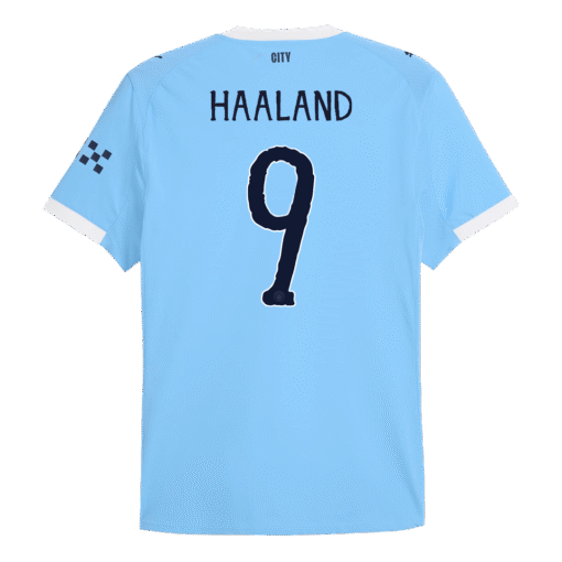 fffd8dbbc7e3b2960edd89fd4a66ecf5.png HAALAND #9 Manchester City Home Player Version Soccer Jersey 2025/26 Blue - Club World Cup