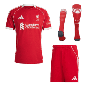 imgi_174_d9a6dc5797936d6586daee145f14f62e.png Liverpool Home Full Kit - Jersey+Shorts+Socks 2025/26
