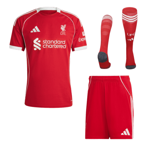 imgi_174_d9a6dc5797936d6586daee145f14f62e.png Liverpool Home Full Kit - Jersey+Shorts+Socks 2025/26
