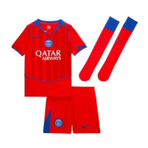 psg_kids_third_kit_202526_5.jpg Kid's PSG Third Away Jersey Full Kit 2025/26