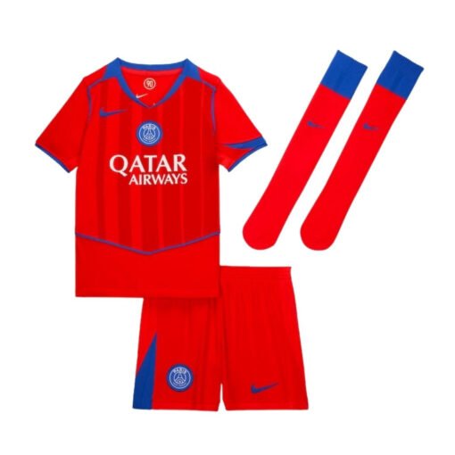 psg_kids_third_kit_202526_5.jpg Kid's PSG Third Away Jersey Full Kit 2025/26
