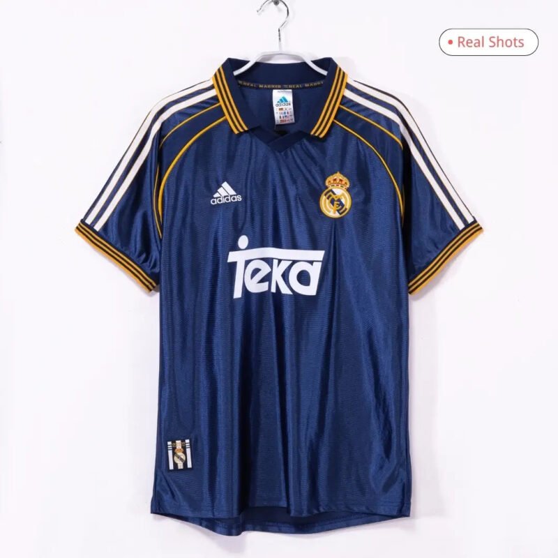 Real Madrid 1998/00 Third Away Retro Soccer Jersey