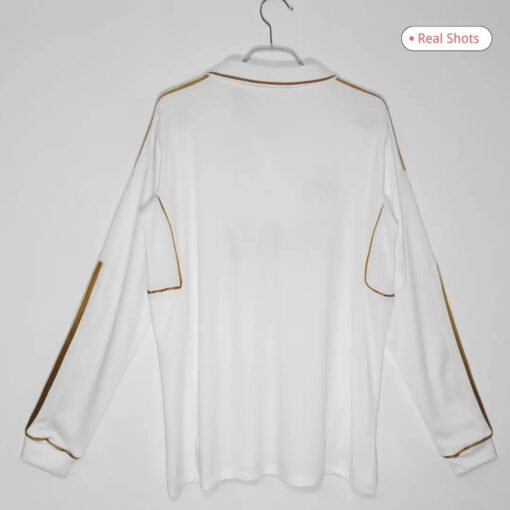 realmadridhome201112longsleeve_2.jpg Real Madrid 2011/12 Home Long Sleeve Retro Soccer Jersey