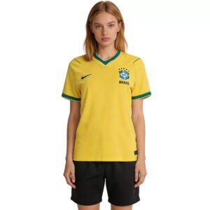Women Brazil Home Soccer Jersey 2026 World Cup