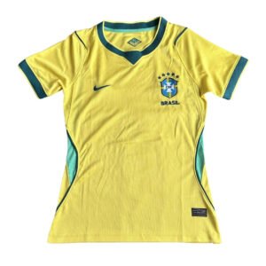 Women Brazil Home Soccer Jersey 2026 World Cup