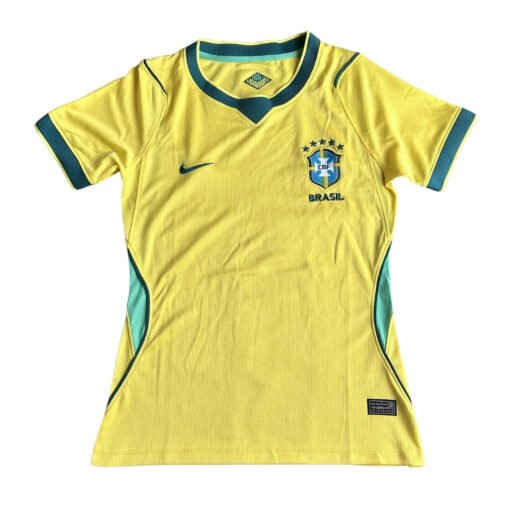 Women Brazil Home Soccer Jersey 2026 World Cup