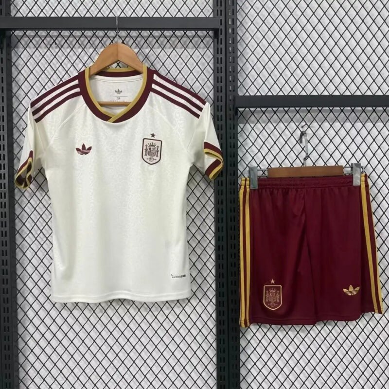 Spain Away Soccer Kit - Jersey + Shorts 2026 World Cup