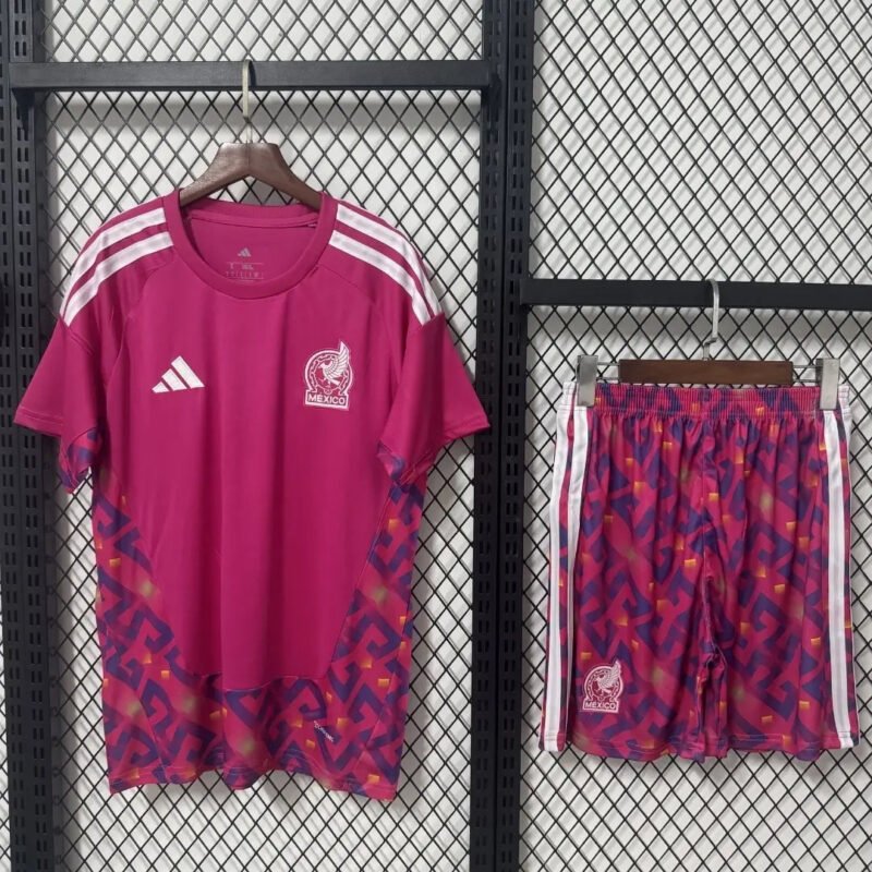 14-1.jpg Mexico Goalkeeper Soccer Kit - Jersey + Shorts 2026 World Cup