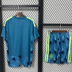 17.jpg Spain Home Goalkeeper Soccer Kit - Jersey + Shorts 2026 World Cup