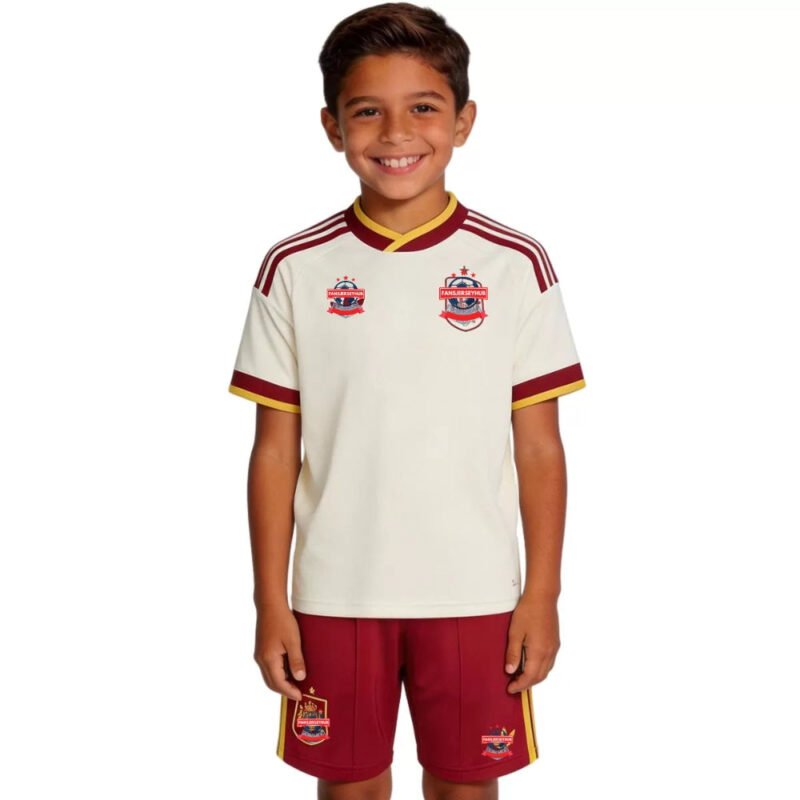 17_18a05cfe-3f4a-4a4a-9040-5c52b4da9e99.jpg La Roja Kid's Away Soccer Kit - Jersey+Shorts 2026