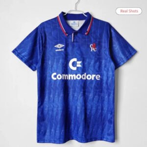 198991ChelseaHomejersey_1.jpg Chelsea 1989/91 Home Retro Soccer Jersey