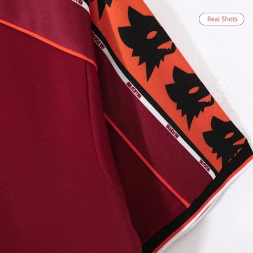 199899RomaHomejersey_4.jpg TOTTI #10 Retro Roma Home Soccer Jersey 1998/99