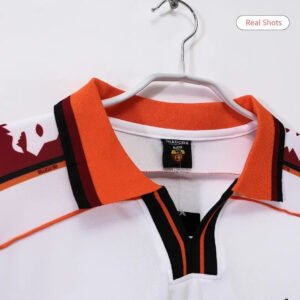 199899RomaawayjerseyLong_2.jpg Roma 1998/99 Away Retro Soccer Long Sleeve Jersey
