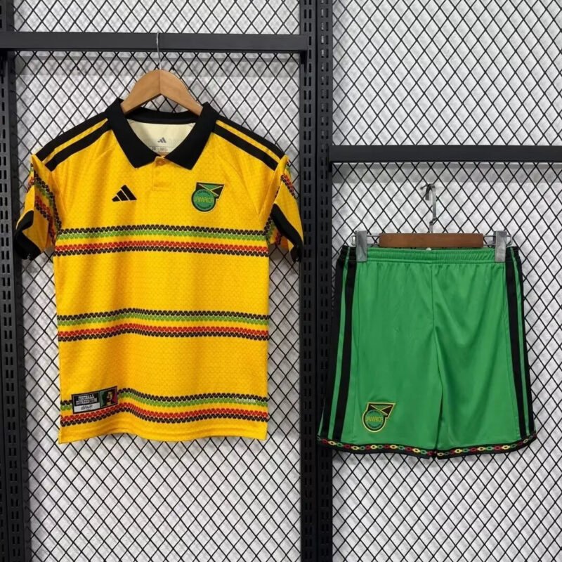 4-1.jpg Jamaica 2026 World Cup Home Football Kit - Jersey + Shorts