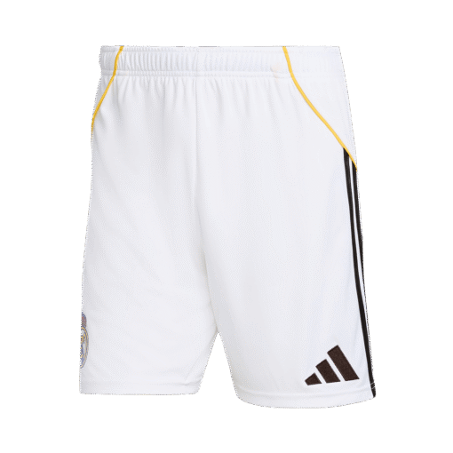 531678bd334d384a6f7afa03c552afb6.png Real Madrid Home Soccer Shorts 25/26 White