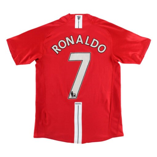 6ee97473aa4e46a8ba8ab4c13f8e66fc.jpg RONALDO #7 Manchester United 2007/08 Home Retro Soccer Jersey