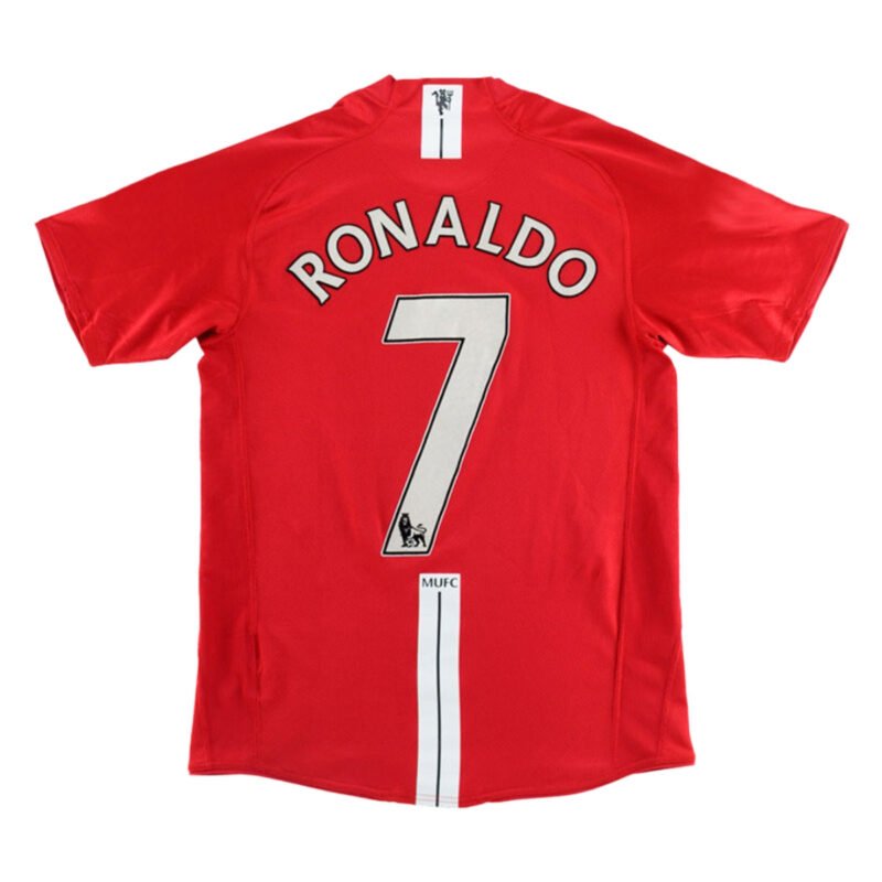 6ee97473aa4e46a8ba8ab4c13f8e66fc.jpg RONALDO #7 Manchester United 2007/08 Home Retro Soccer Jersey