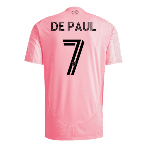7412653fe6ac5fb6f6b83b3b9e0922a4.png DE PAUL #7 Inter Miami CF Home Soccer Jersey 2025