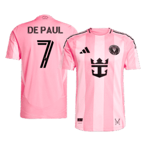 8549166f21ec677aac40c56f9d4e9e12.png DE PAUL #7 Inter Miami CF Home Player Version Soccer Jersey 2025