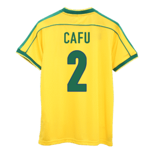 8fb83e38d02e3ca1358caf30bf9c511b.png CAFU #2 Retro 1998 Brazil Home Football Jersey - World Cup