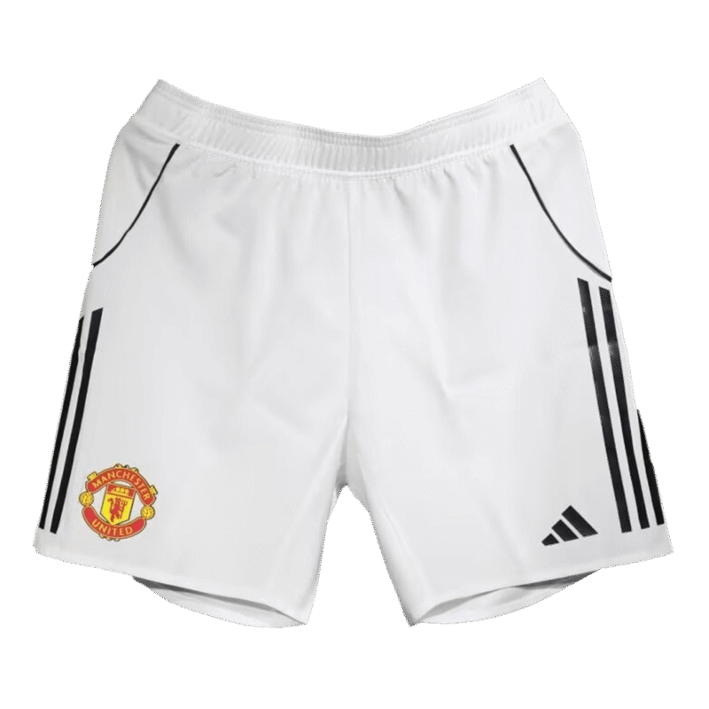 94fcfb88bfdedd13463dfb7236fbf238.png Manchester United Home Player Version Soccer Shorts 2025/26