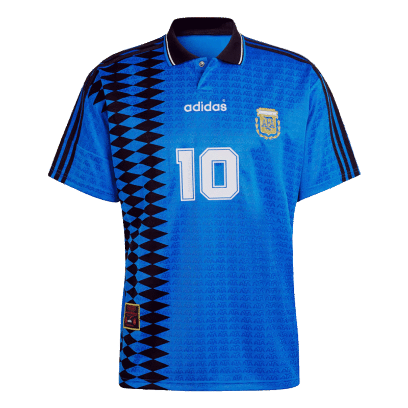 974fc4240bbc0e1d4f113af0d43bde3d_3510c083-16b2-4684-9174-06a6780a38cf.png Argentina 1994 #10 Away Retro Football Jersey