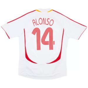 Alonso_14RetroSpainAwayJerseyWorldCup2006_1.jpg Alonso #14 Spain 2006 Away Retro Football Jersey