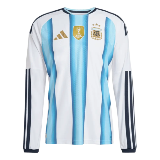 ArgentinaHomeLongSleeveSoccerJersey2026playerversion_2_1_1.png Argentina Player Version Long Sleeve Home Football Shirt 2026