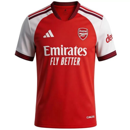 ArsenalHomeJersey202627_1.jpg Champions #26 Arsenal Home Soccer Jersey 2026/27 with Badge