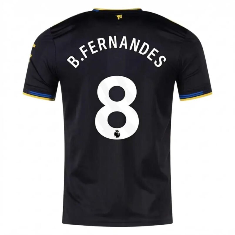 B.FERNANDES_8ManchesterUnitedThirdMatchJerseyPlayerVersion202526.jpg B.FERNANDES #8 Manchester United Third Away Soccer Jersey 2025/26