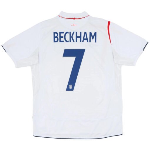 BECKHAM7RetroEnglandHomeJerseyWorldCup2006_2.jpg BECKHAM #7 Retro England 2006 Home Football Jersey