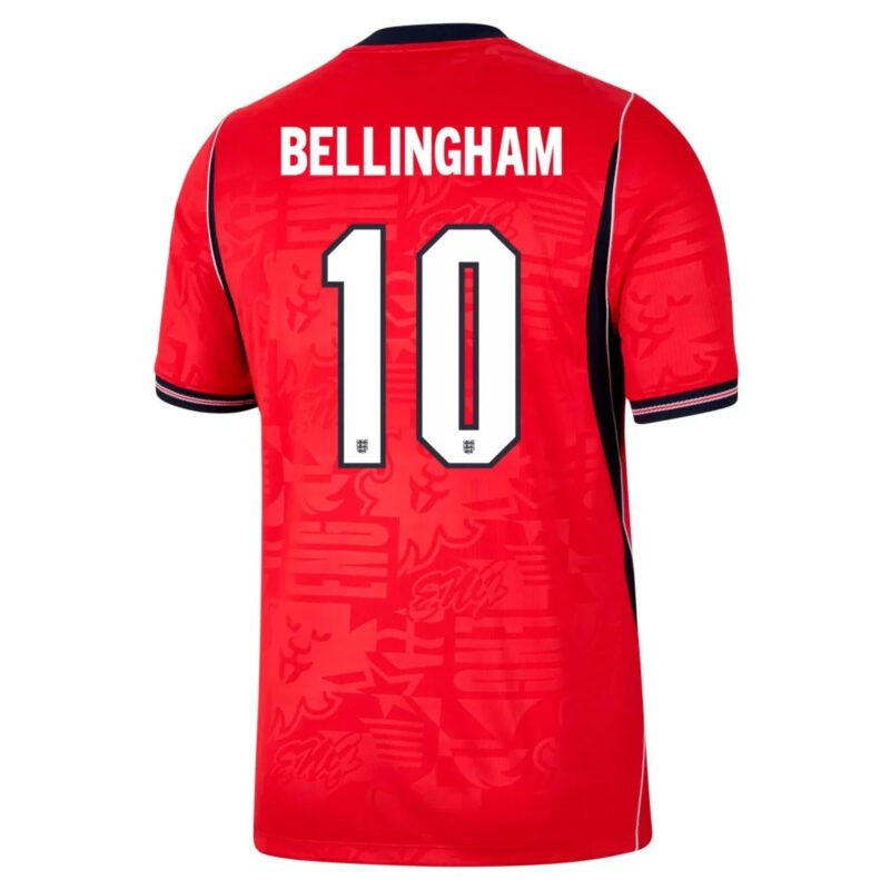 BELLINGHAM #10 England Away Soccer Jersey 2026 World Cup