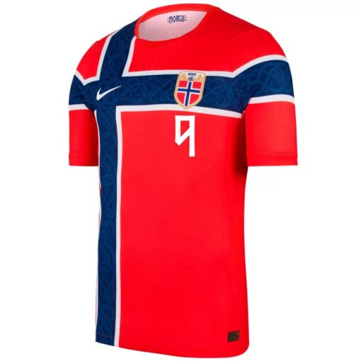 BRAUT HAALAND #9 Norway Home Player Version Jersey 2026 World Cup